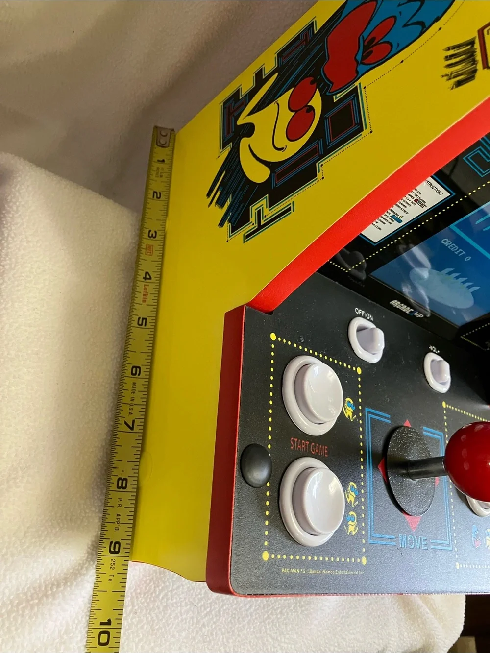 Arcade 1 Up Pac-Man Mini Cabinet for Table or Counter Top. Excellent condition